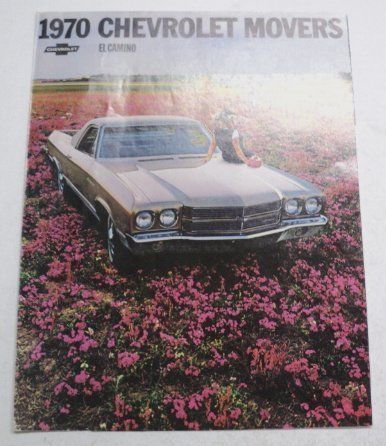Chevrolet 1970 El Camino Truck Sales Brochure  