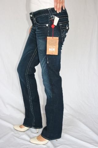 True Religion Jeans Billy Glitz & Glam Crystal Pave 25  