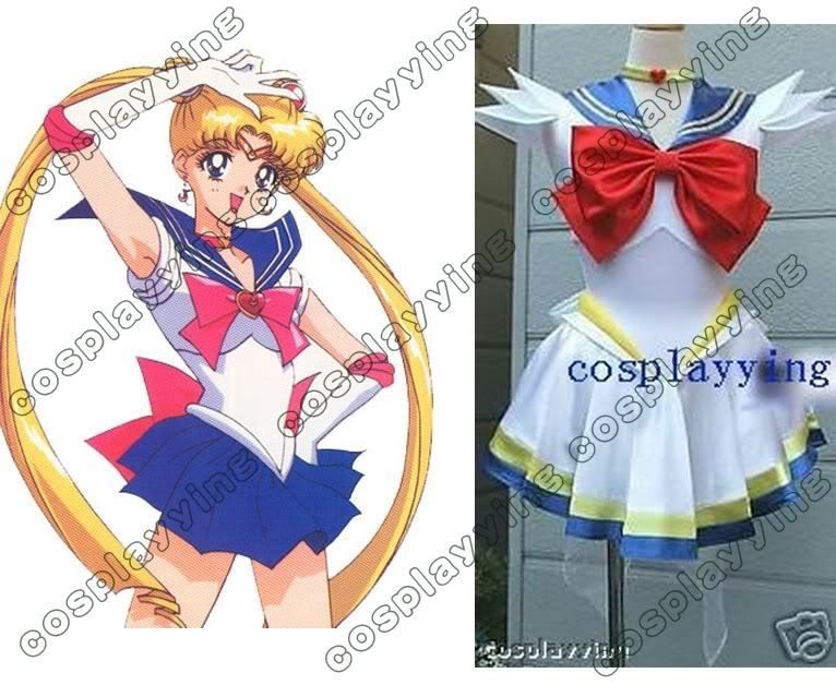 Super Sailor Moon Halloween Cosplay Costume New Costume  
