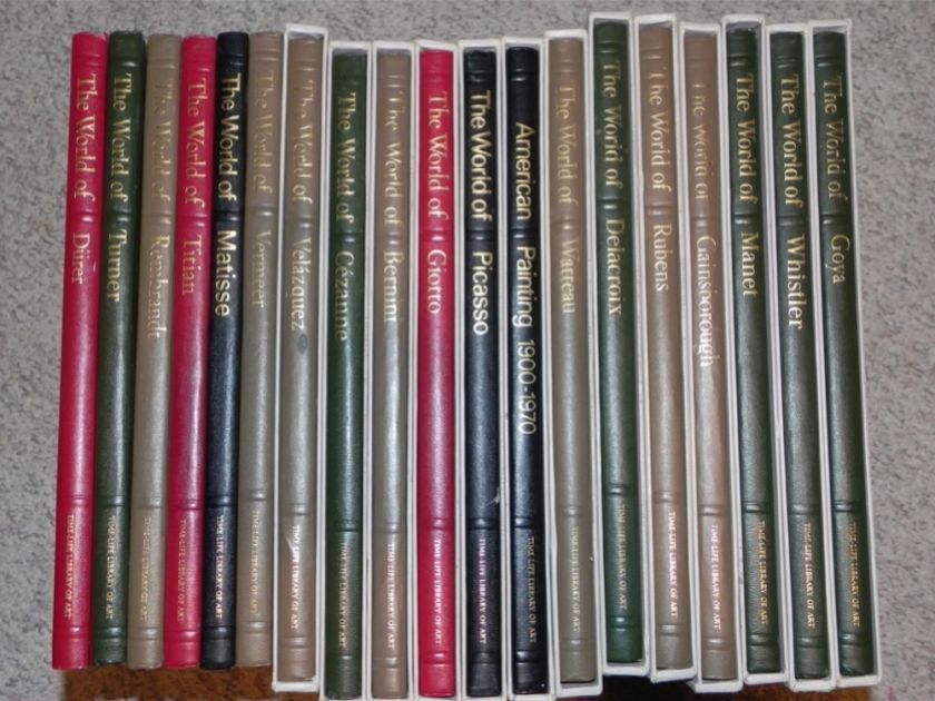 TIME LIFE Library of ART 19 slipcased volumes  