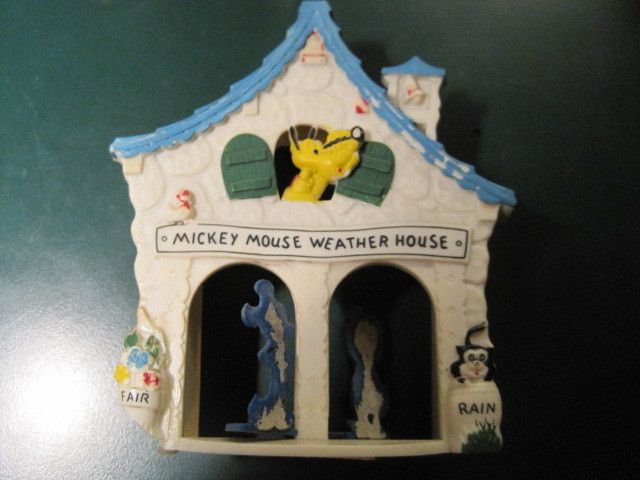 VINTAGE DISNEY MICKEY MOUSE WEATHER HOUSE  