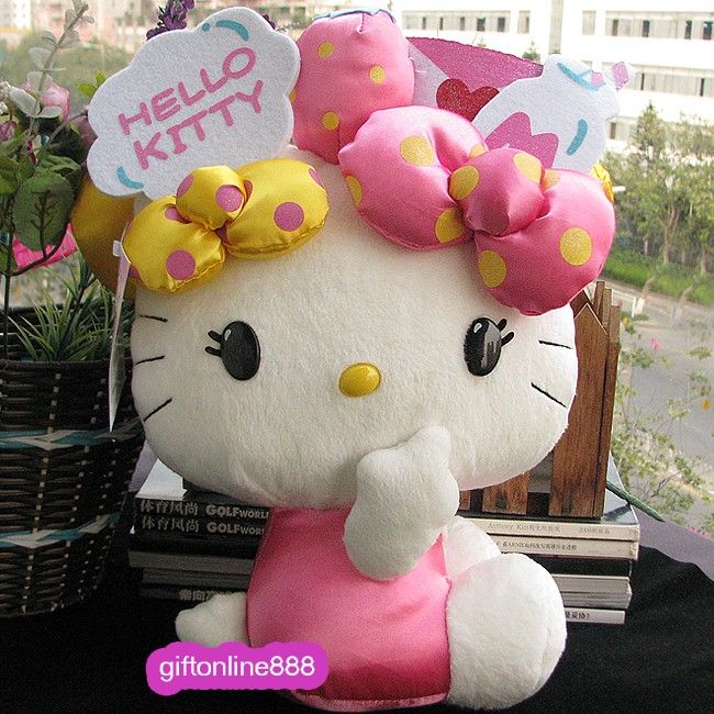 13 Hello Kitty soft fill doll plush toy large KT D16L  