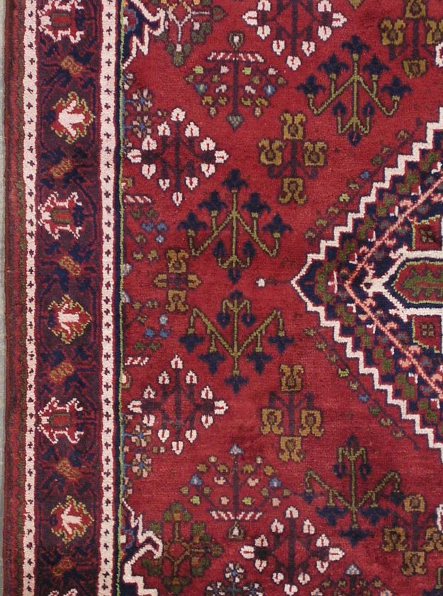   RED BLUE PERSIAN JOSHAGHAN ORIENTAL HAND KNOTTED WOOL AREA RUG CARPET