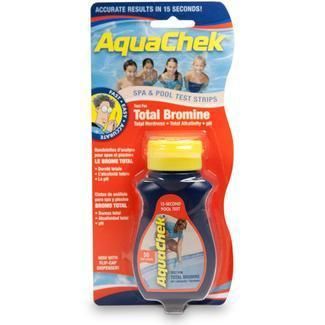 AquaChek Red Total Bromine Test Strips   Pool & Spa 50c  