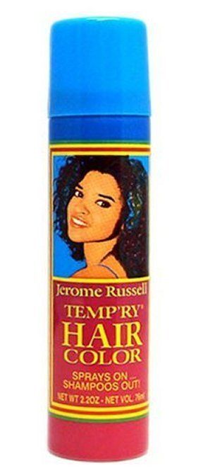 Costumes Jerome Russell Temporary Hair Color Spray On  