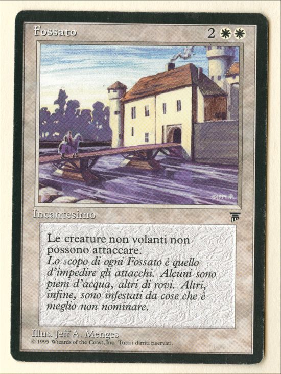 MAGIC THE GATHERING LEGENDS MOAT (ITALIAN)  