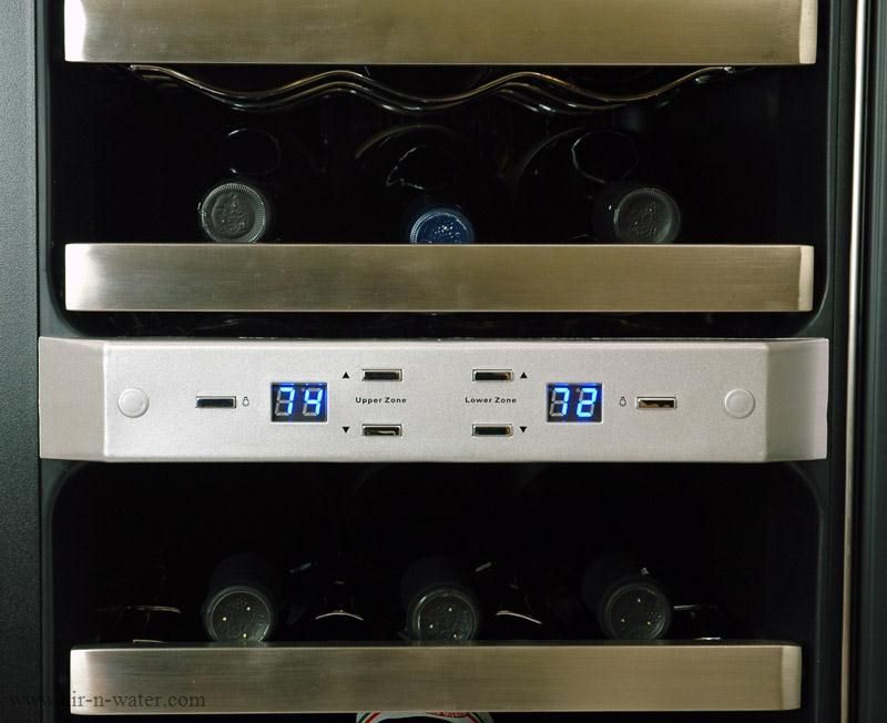   Dual Zone Wine Cooler Cellar Refrigerator Fridge AW 211ED   NEW  