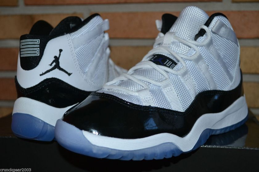   Jordan Retro XI 11 PS Preschool Kids White Black Dark Concord 1Y~2Y