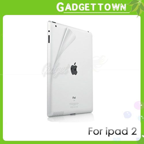 New Back Matte LCD Screen Cover Protector For iPad 2 / New iPad 3 US 