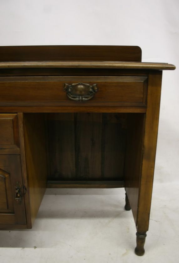 ANTIQUE DRESSING TABLE DESK WASH STAND VICTORIAN MAHOGANY  