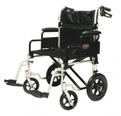 Everest & Jennings Bariatric Transport Chair Wheelchair  