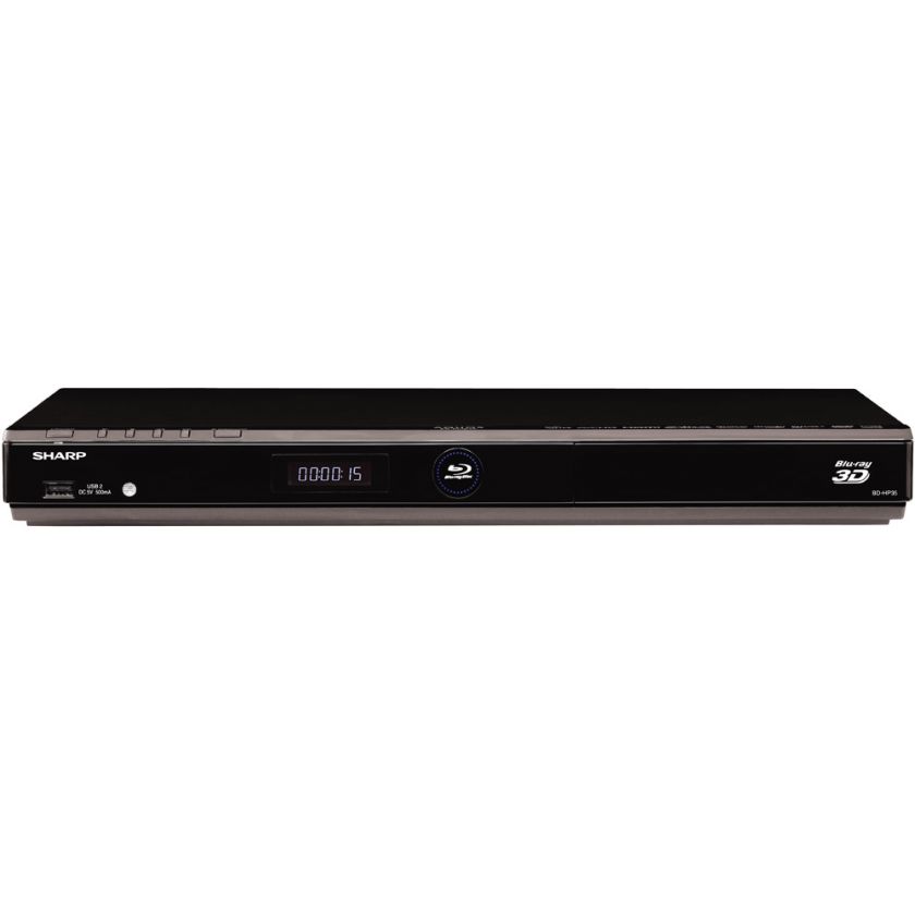 Sharp AQUOS 3 D Blu ray Player w/ Wireless LAN USB Dongle 74000355033 